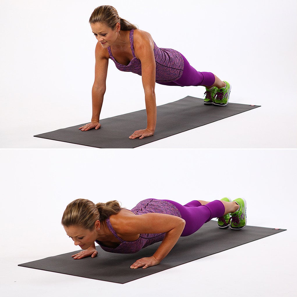 Flexões push-ups para braços e ombros tenistas