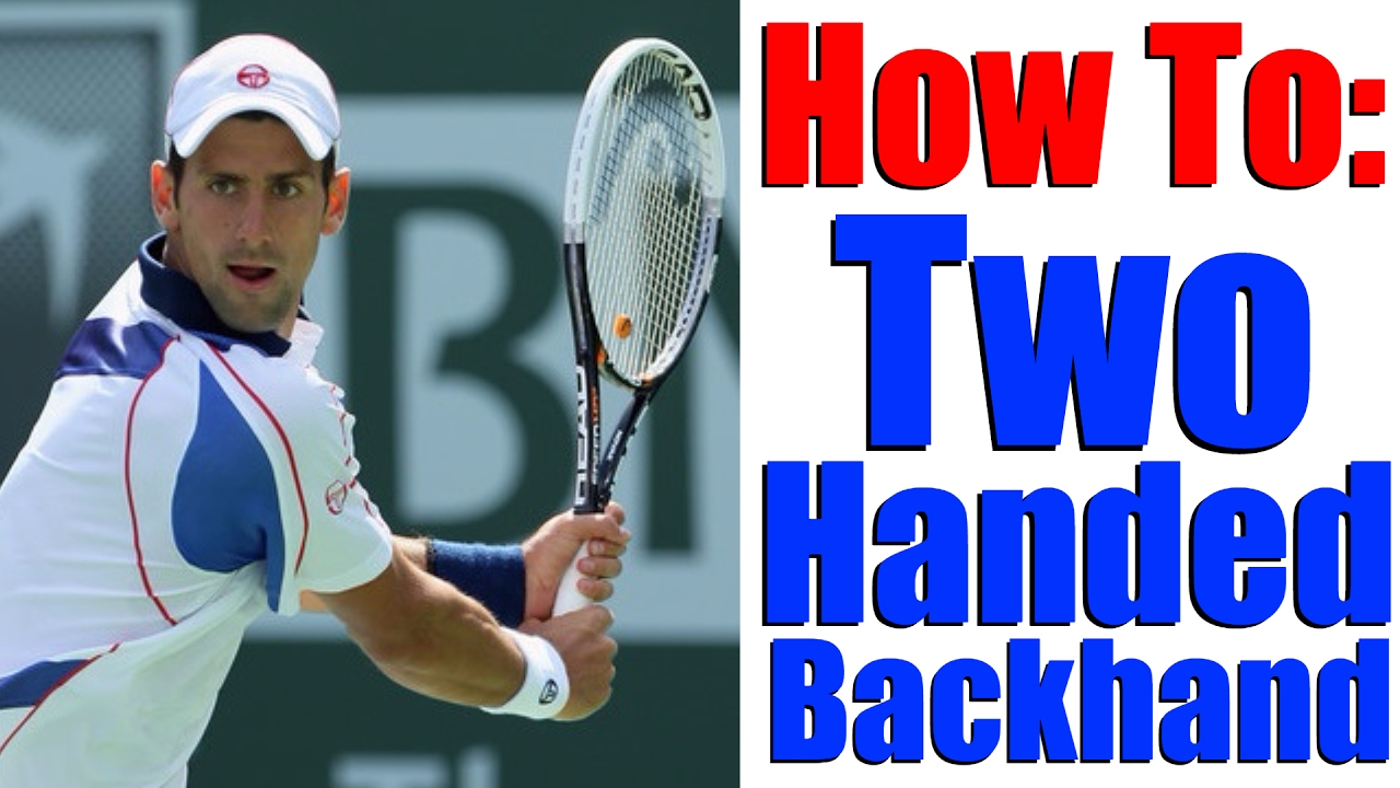 Técnica de step-in no backhand duas mãos tênis