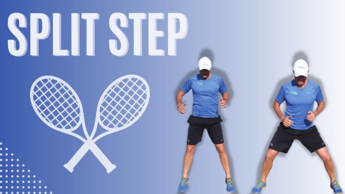 Tennis split-step exercise